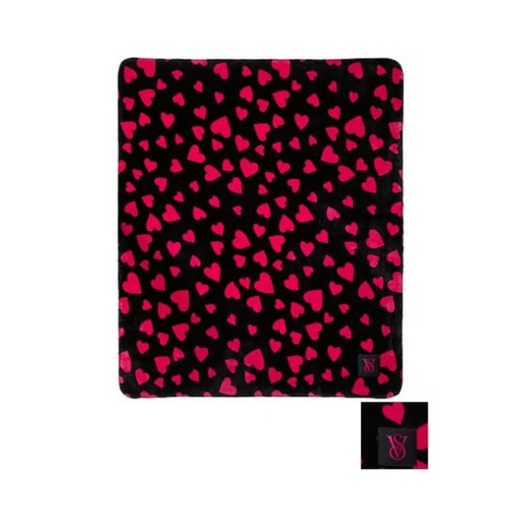 Victoria Secret Plush Blanket 2024 Valentines Day - Picture 1 of 4